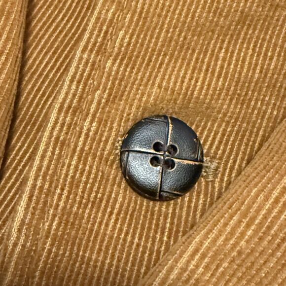 Vintage 70s Levi's Panatela Sport Coat Mens 42R Brown Corduroy Western Blazer - Picture 10 of 11